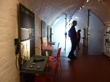 tentoonstelling in de tunnels, Dover castle