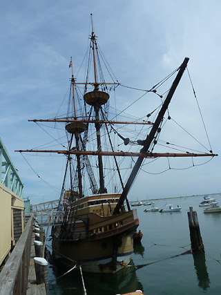 Replica van de Mayflower in de VS