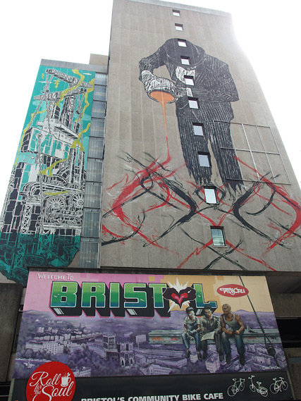 Bristol, graffitti op de Banksy to Blackbeard Ultimate Bristol Tour