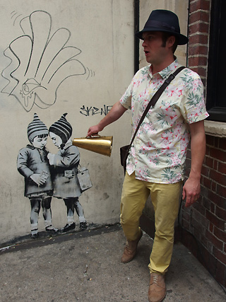 Duncan McKellar, de wandeltocht Banksy to Blackbeard, the Ultimate Bristol Walking Tour
